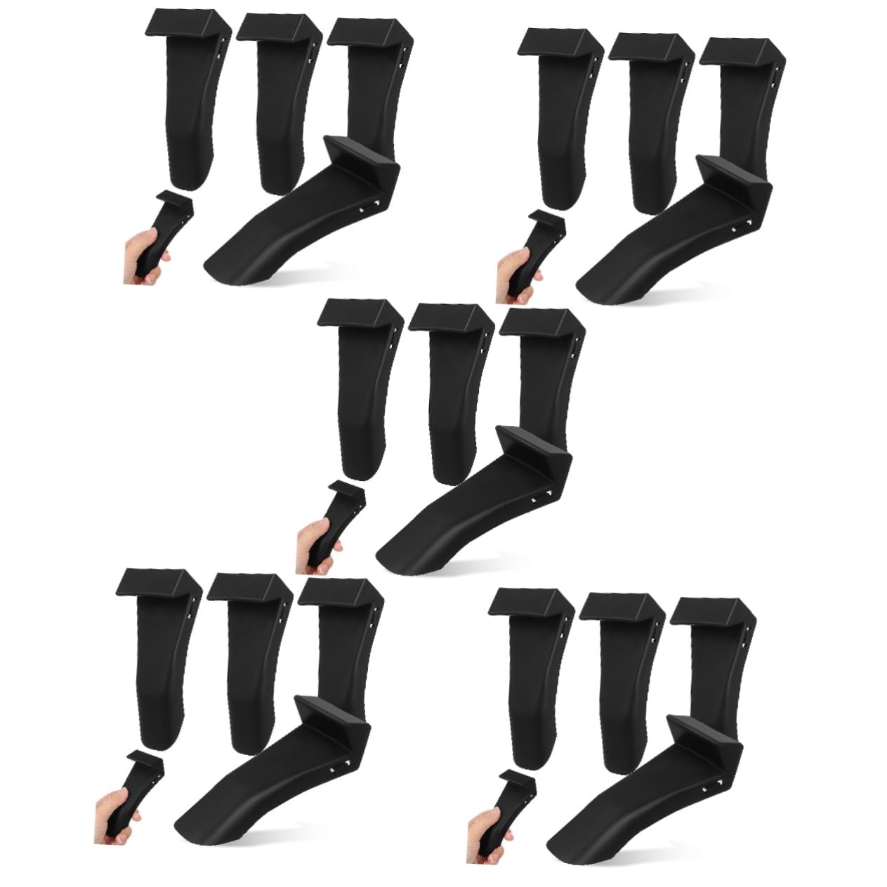 SOLUSTRE 20pièces pour Mâchoires De Changeur De Pneu Accessoires De Démontage pour Machine à Pneus Protège-Jaws