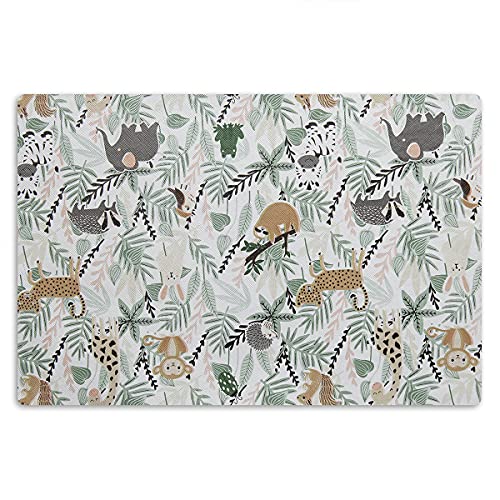 4 Jogo Americano Fauna - Crianças Impermeável Pvc