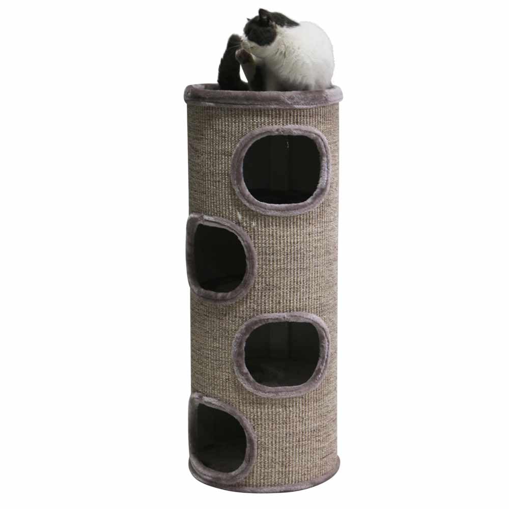 Nobby Tonneau à Chat REGA III Cappuccino Ø 38 x 98 cm