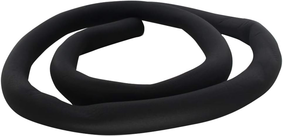 Othmro 2 PCS Foam Hose 0.74 inches x 0.35 inches(ID*T) Air Conditioner Heat Insulation Pipe Black 5.9 Foot Length