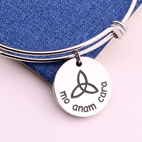 Mo ANAM Cara Bracelet Iris Celtic Soul Mate Bracelet BFF Gift for Her(bracelet)3