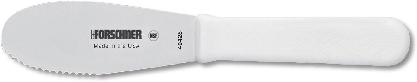 Victorinox White 3½" Sandwich Spreader Serrated Edge, 3 1/2, Multi