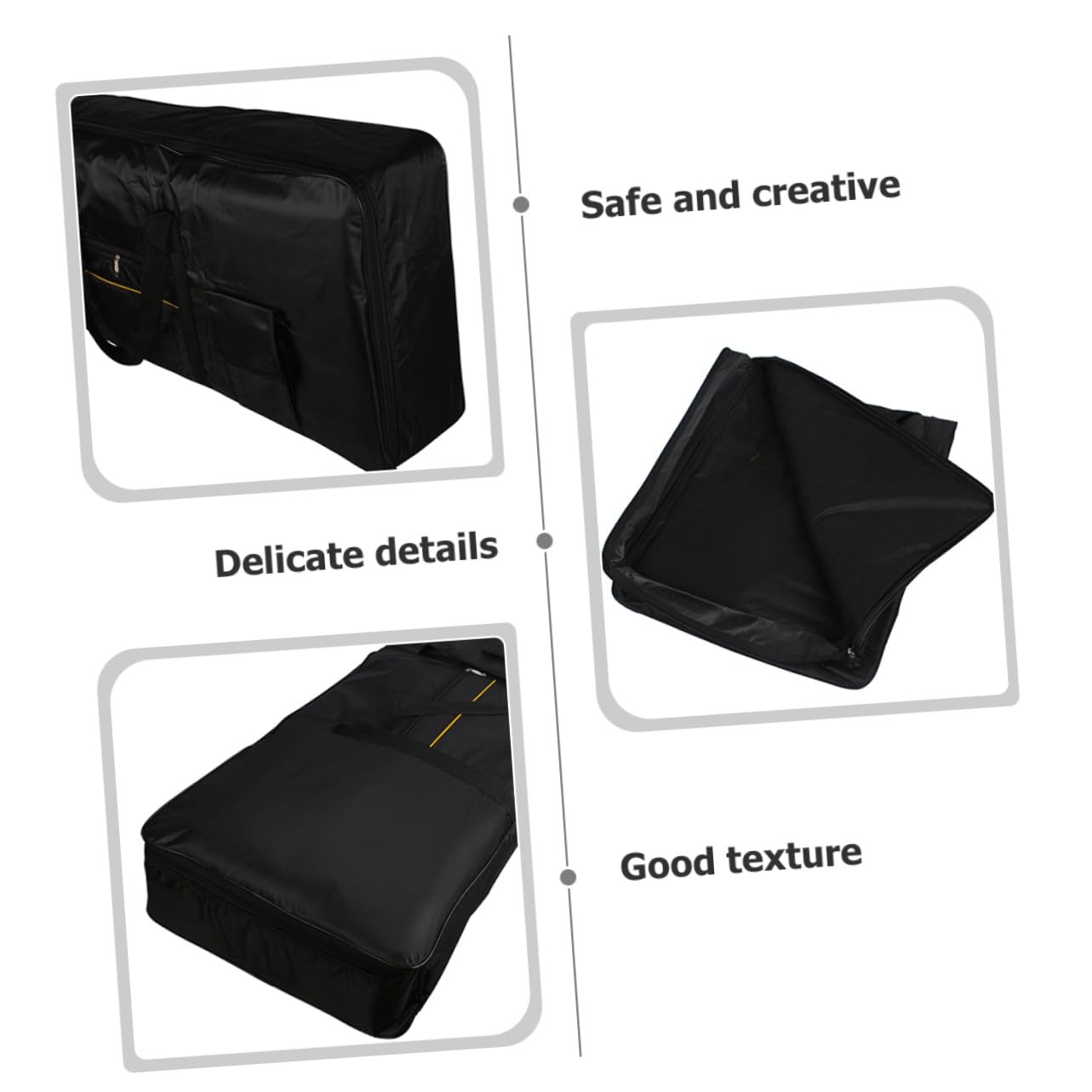Borsa Porta Tastiera Elettronica 61 Tasti Oxford Manico Comodo per Trasporto Facile e Protezione Efficiente