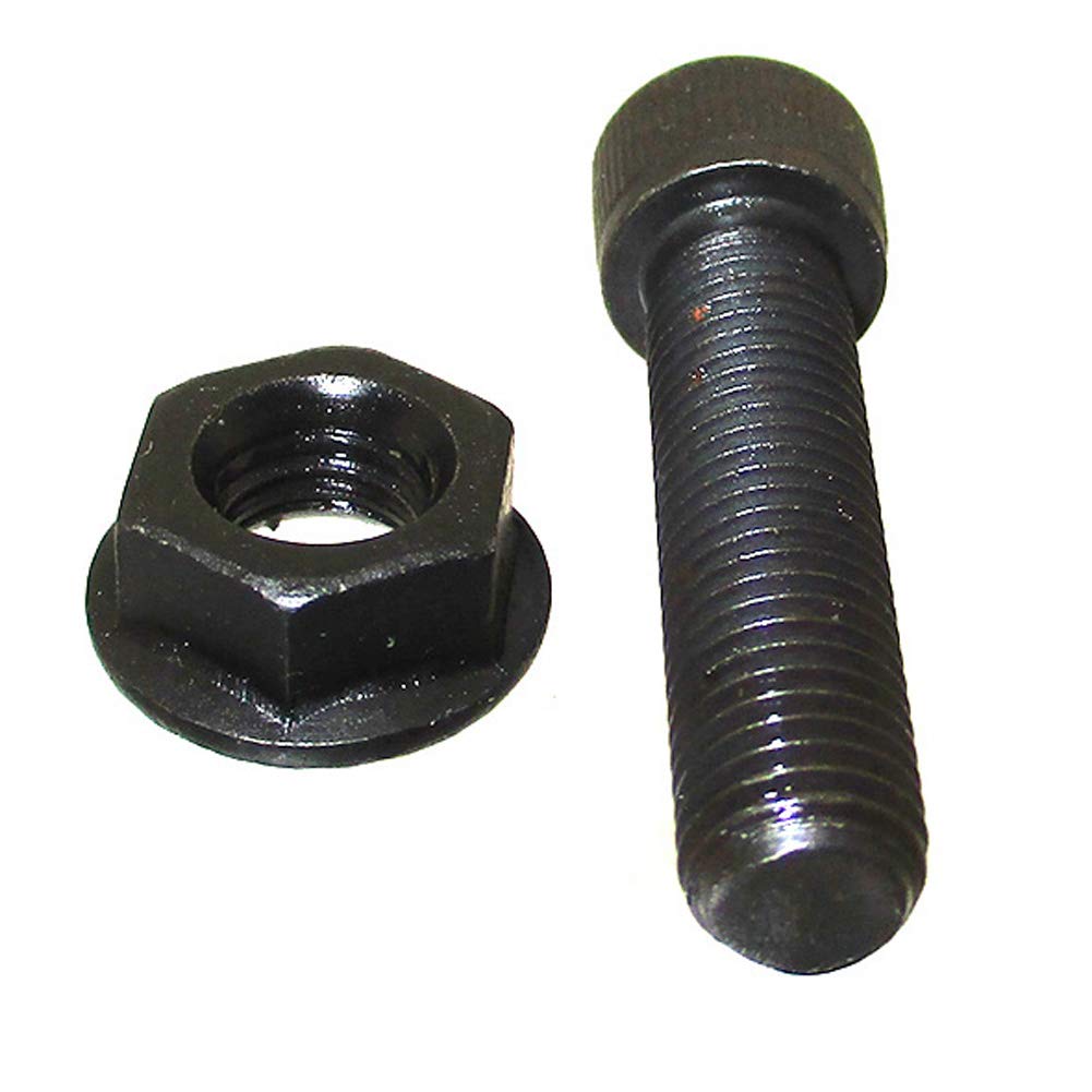 Blue Lock 1 Variant Dado A Flangia Esagonale Grado 8, Filettatura 5/16-18, Finitura Giallo Zinco - Scegli La Quantità Dadi M8 - Foto 5