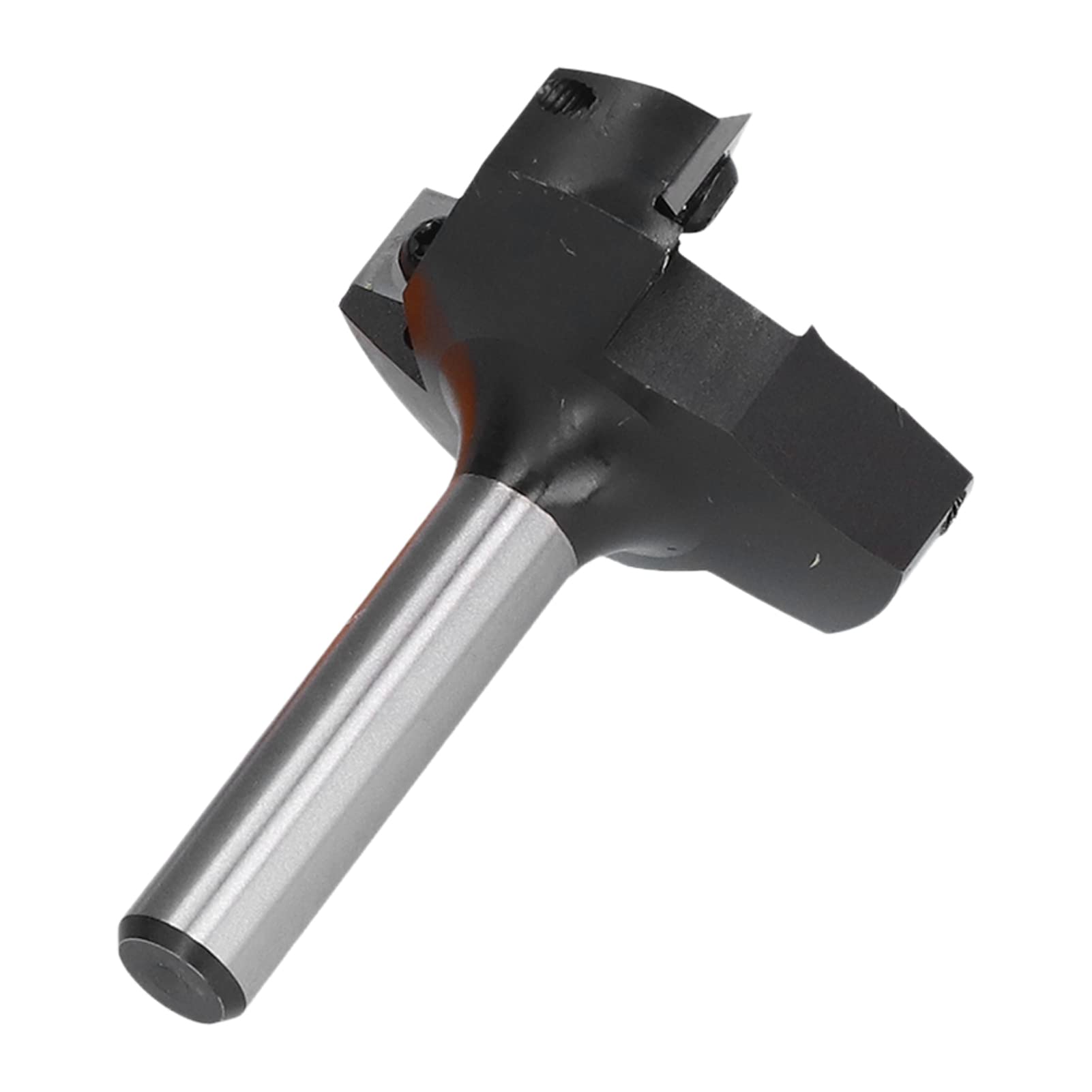 Fresa per spianatura Spoilboard, fresa a 3 lame per piallare il legno su macchine CNC per la spianatura di lastre, gambo da 1/2 pollice con inserti in carburo a 4 facce, lame di