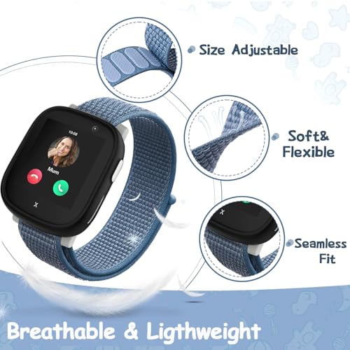 Snyeest Nylon Bracelets Compatible with Xplora X6/Anio 6 Bracelet - Image 3