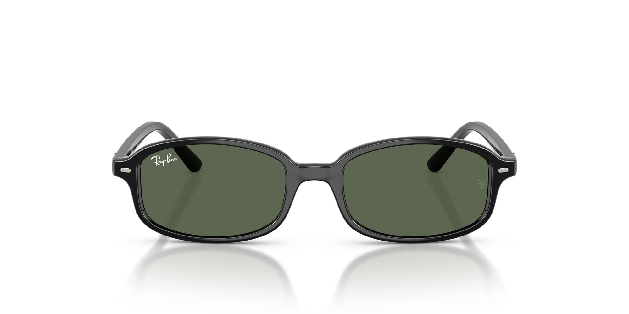 

                                                    Ray-Ban RJ9132S Sunglasses, Black/Dark Green, 49 m