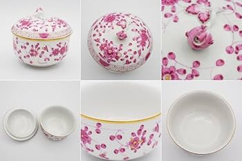 Amazon.co.jp: マイセン Meissen インドの華 リッチピンク ポット Amazon.co.jp: マイセン Meissen インドの華 リッチピンク ポット