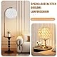 Nordische Kreativpapier Lampenschirm - Lampenschirm Papier Origami Design Deko Papier Laterne Deckenlampen Shade Moderner Lampen Schirm Rund für Hängelampe Wohnzimmer, Esszimmer, Schlafzimmer