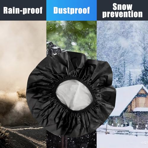 35 L Regenschutz Fahrradkorb, Regenhülle für Fahrradtasche und Gepäckträger, wasserdichte Schwarz Regenüberzug Fahrradkorb, Elastisches Design, Nahtlose Konstruktion
