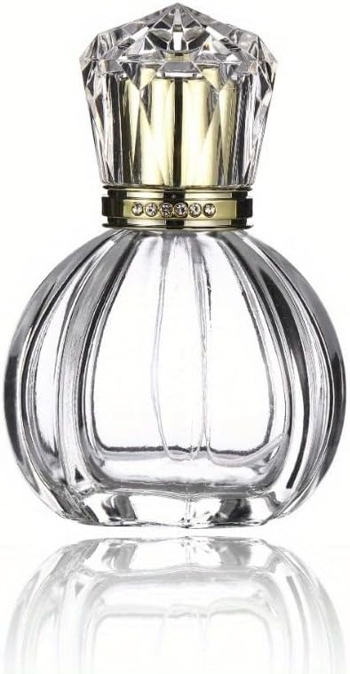 50ml Large Capacity Perfume Bottle Portable Refillable Empty Containers Cosmetic Spray Atomizer Travel Sub-Bottle Ultra Mist Sprayer (pumpkin)