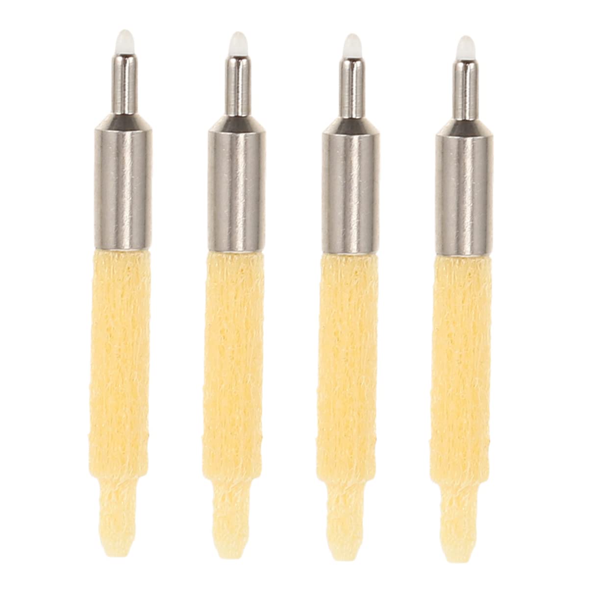 SEWACC 4Pcs Portable Tip Replacements for Acrylic Paint Pens Handwriting Stylus Tips Durable and Smooth Nibs for Home Office School and Travel Use