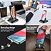 Magnetic Dock Charging Station with 3 pcs Removable Connector, Desktop Charger Docking Stand Base for iOS Xs max X 8 7 6 6s Plus and for Android Phone Type C/Micro USB Devices (Black Base)