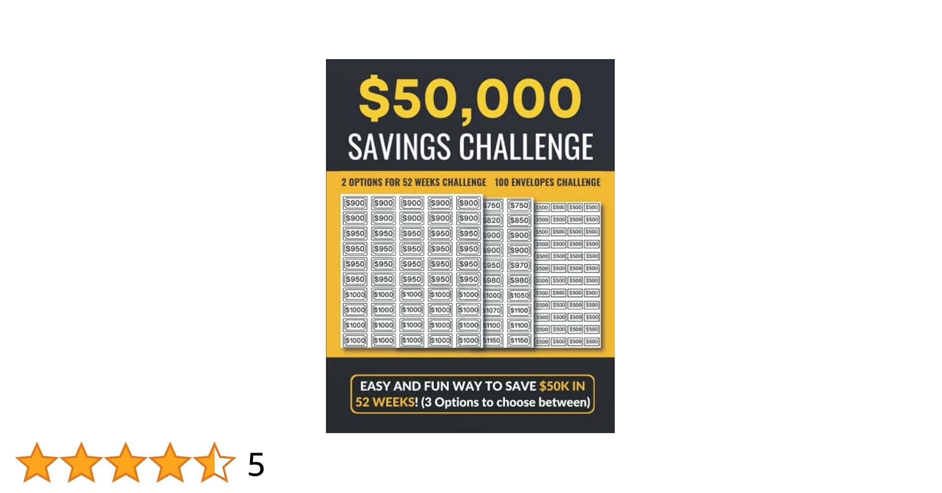 50-000-savings-challenge-simple-way-to-save-50-000-in-52-weeks-50k-money-saving-challenge-in-12-months-s-press-martin-amazon-com-books for Free Printable 50k Savings Challenge $50,000 Savings Challenge: Simple Way to Save $50,000 in 52 Weeks | 50k Money Saving Challenge in 12 Months: S. Press, Martin: Amazon.com: Books for Free Printable 50k Savings Challenge