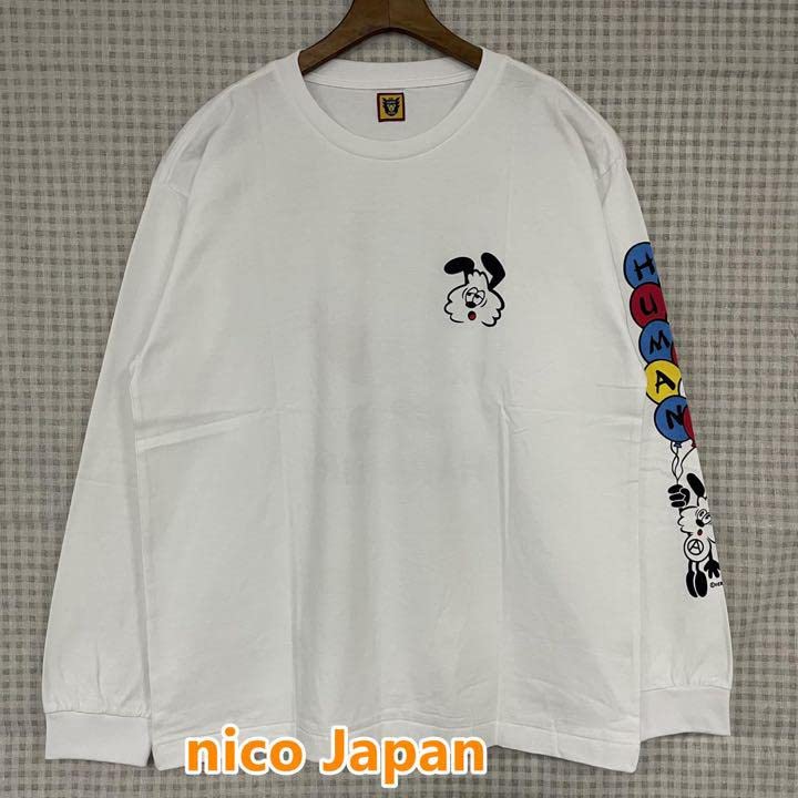 Amazon.co.jp: HUMAN MADE×VERDY VICK ロンt 長袖 ヒューマンメイド 