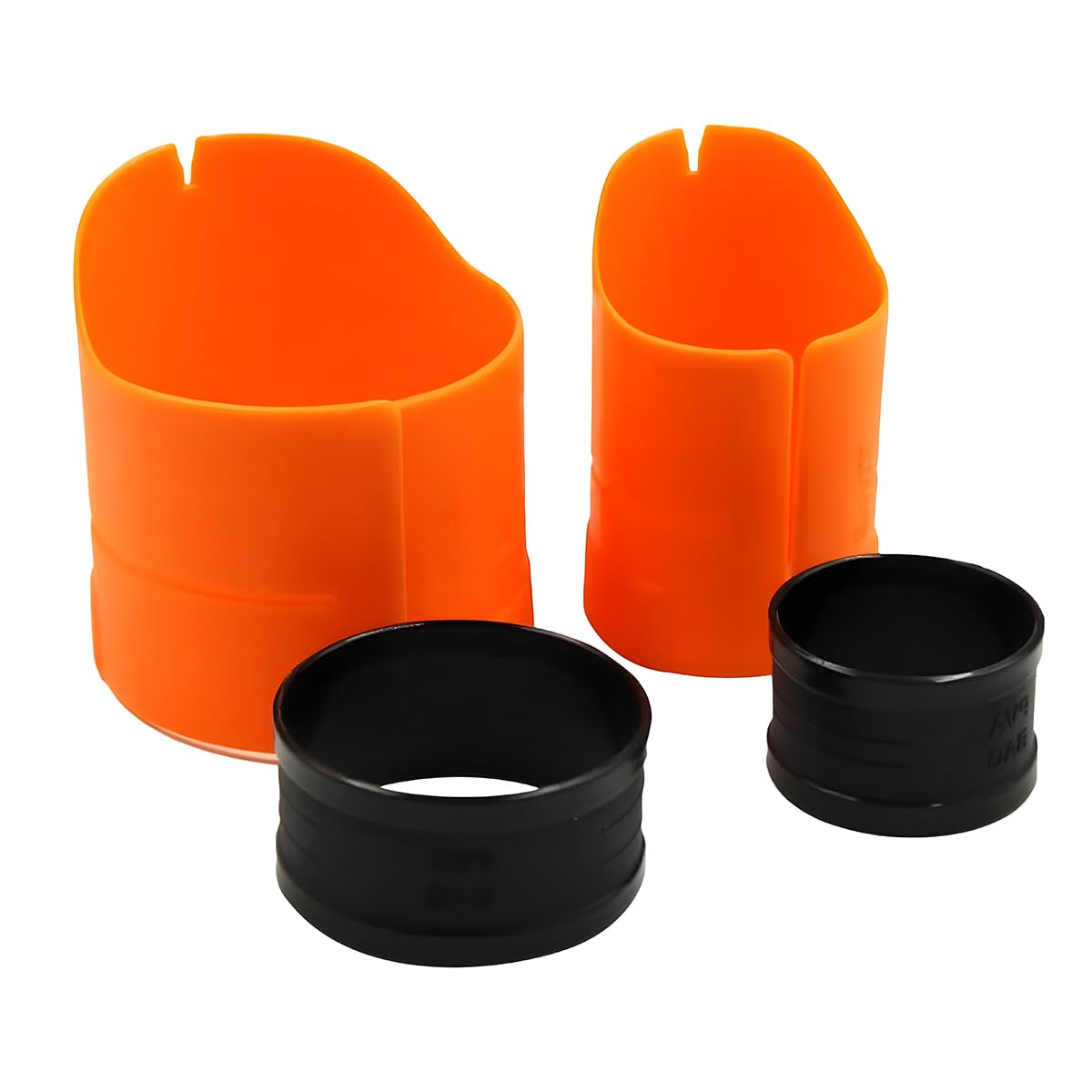 zhongko PVA Bag Loader System, Anti-Slide Fishing Tackle Storage Bags Dissolvable, Dissolvable Bait Pva Bag PVA Bag Loader Tool for Carp and Coarse Fishing, Quick-Fill Bait Loading Tools