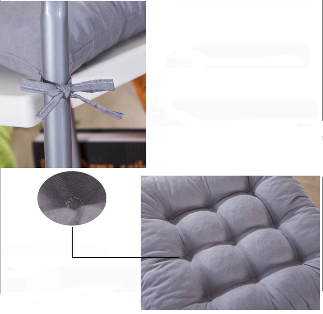 Lot de 2 coussins de chaise rembourrés pour chaise de salle à manger