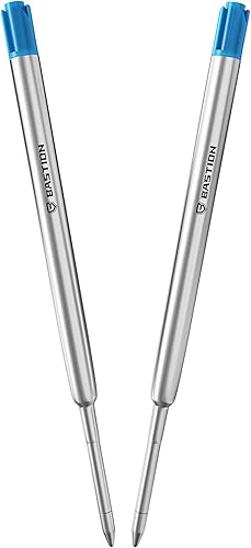 BASTION Repuesto de bolígrafo premium, tinta profundamente pigmentada para todos los bolígrafos de lujo BASTION Bolt Action, recarga de tinta