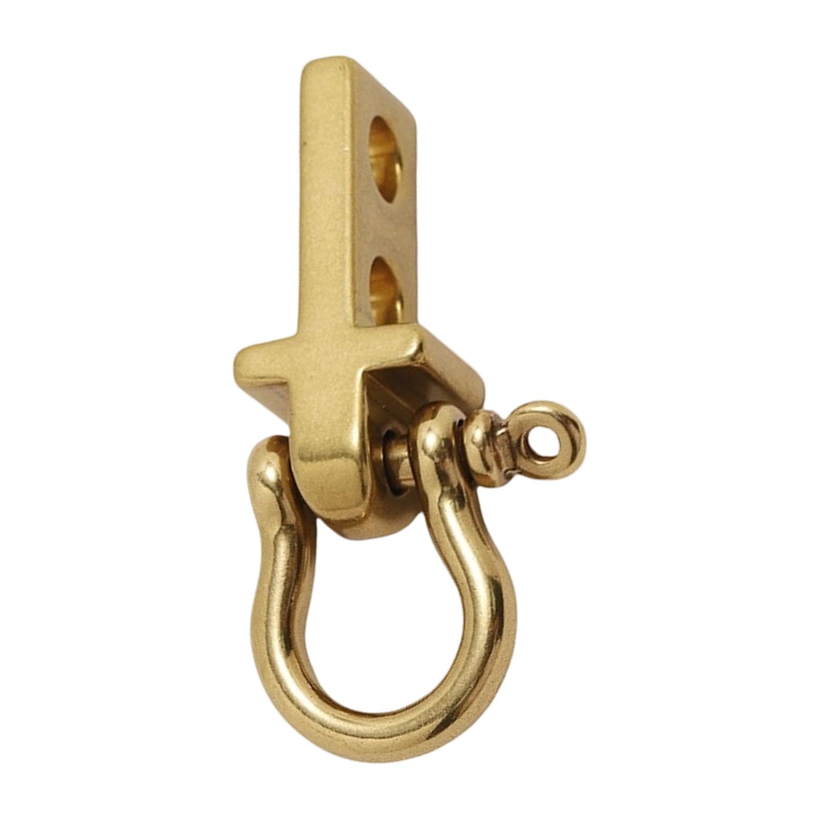 Oxxggkao Unique Ornamental Fastener Heavy Duty Metal Keyring Attachment with Hoof Fasteners for Keys and Bag Charm Attachment Bronze Keychain Accessories