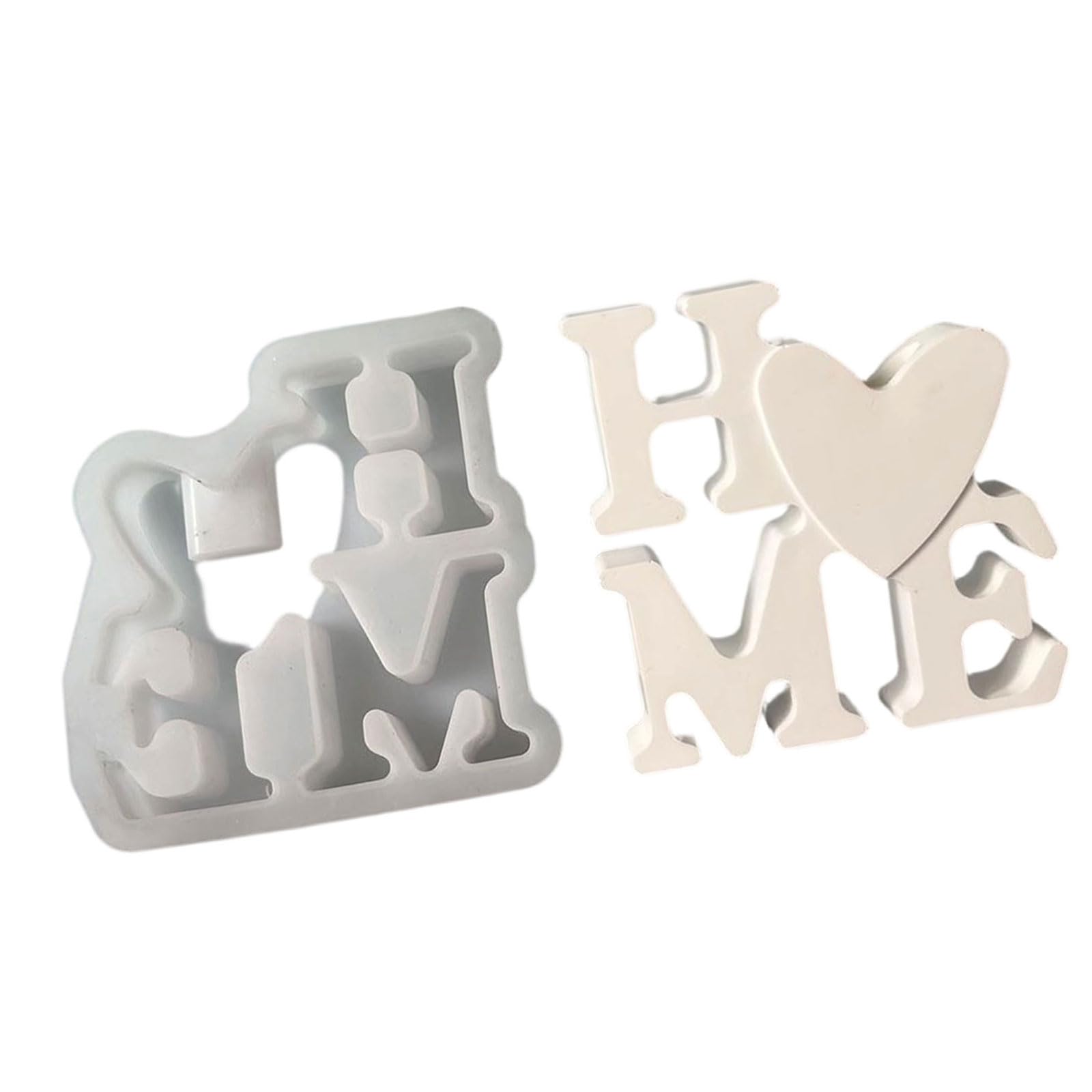 Valentine ' s Silicone for Letter Vase and Heart Decor Craft Projects Easy Use Home Decoration Silicone