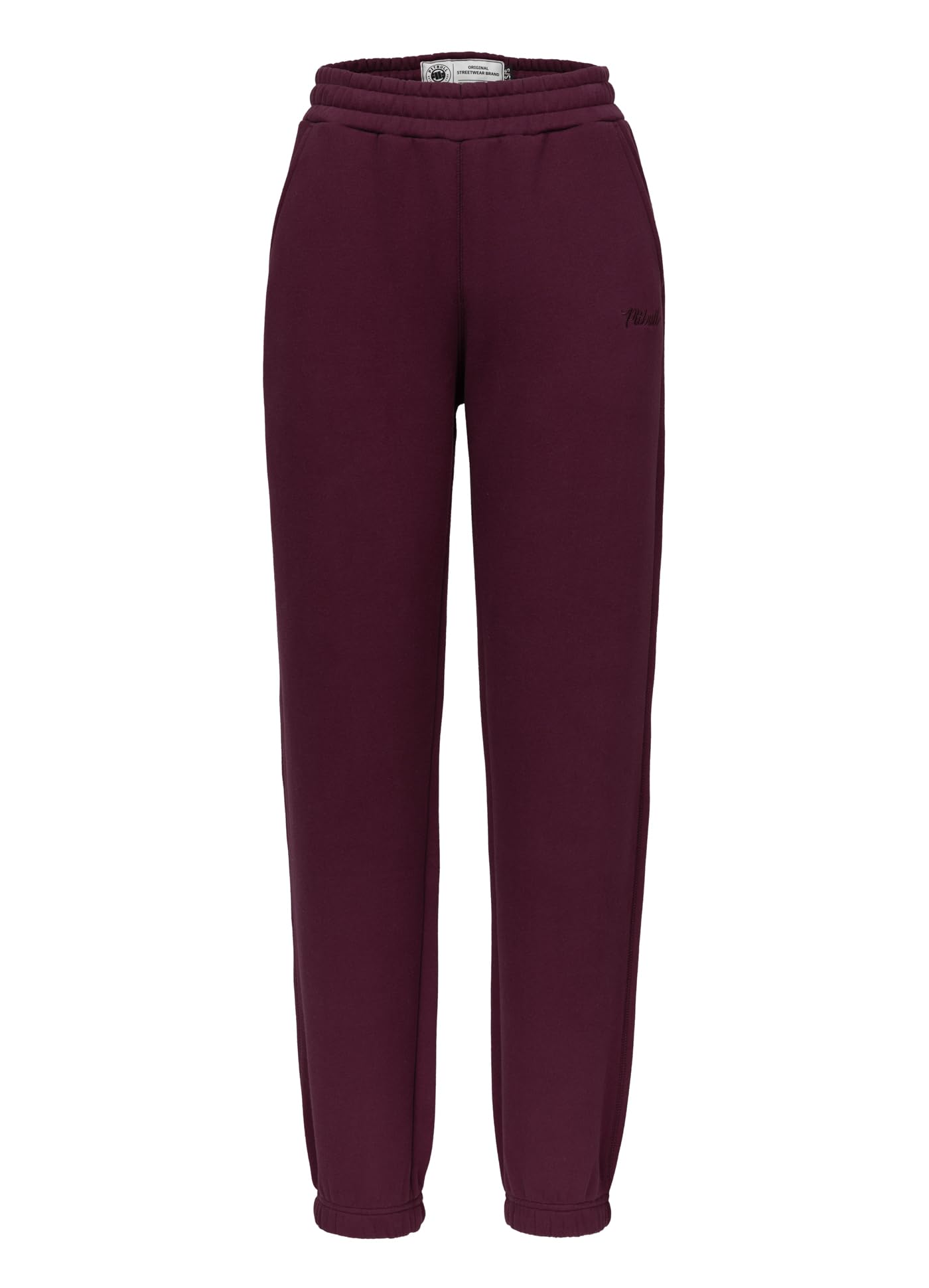 PITBULL Damen Jogginghose TULLA - Frauen Sweatpants Oversize Fit Sporthose, Baumwolle Polyester Mix, Bequeme Trainingshose mit Kordelzug & offenen Taschen, Komfortable Freizeit Hose