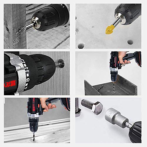 Spacmirrors Akku-Schrauber/Akku-Bohrschrauber, Akku-Bohrschrauber, Akku-Schrauber, mit LED-Licht, Drehmoment 32 Nm, Drehmoment einstellbar – Bild 8