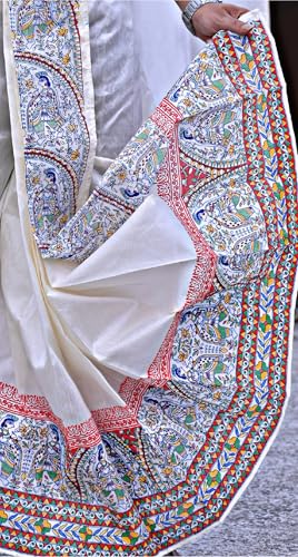 Image of Men's Ready to Wear Pant System Printed MAYUR PUCHHA Dhoti for Marriage, Pooja, Festival etc.(GC010)