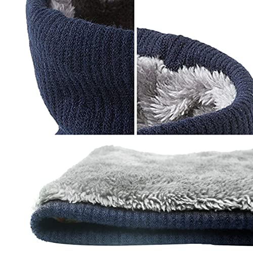 Image of Winter Scarf Neck Warmer Gaiter Face for Men Women Warm Fleece Ski