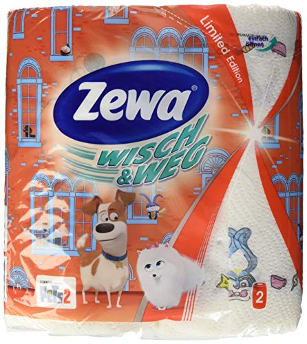 Preisvergleich Produktbild Zewa Wisch&Weg Fun Design, 2 Stück