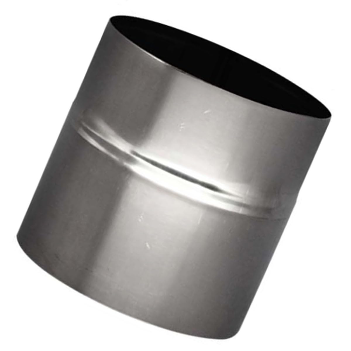 1PC Stove Pipe Reducer Flue Connector, 100mm-100mm Stainless Steel Chimney Flue Liner Reducer Chimney Adaptor Stove Pipe for Wood Burning Stove Fireplaces