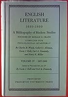 English Literature 1660-1800: A Bibliography of Modern Studies (Volume IV) B004XU2B8C Book Cover