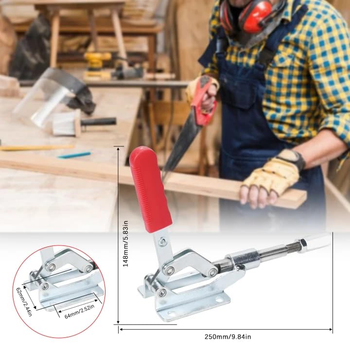 Image of 2-Pack, 303E Push Pull Toggle Clamp, 1,000 lb Holding Capacity