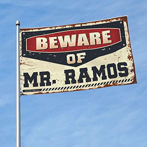 ʔ̊̕ Beware Of Mr. Ramos tbO fbL  fXNANZT[ jp (TCY:120X180CM)