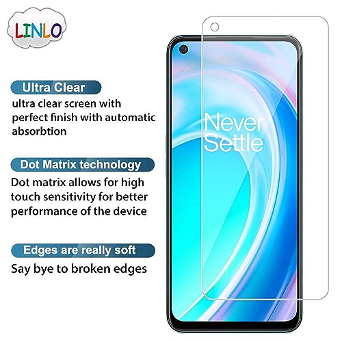 Image of Tempered Glass Screen Protector Compatible for OnePlus Nord CE 2 Lite 5G with Full Screen Coverage; Except Edges and Easy Installation Kit(Transparent), Pack of 1