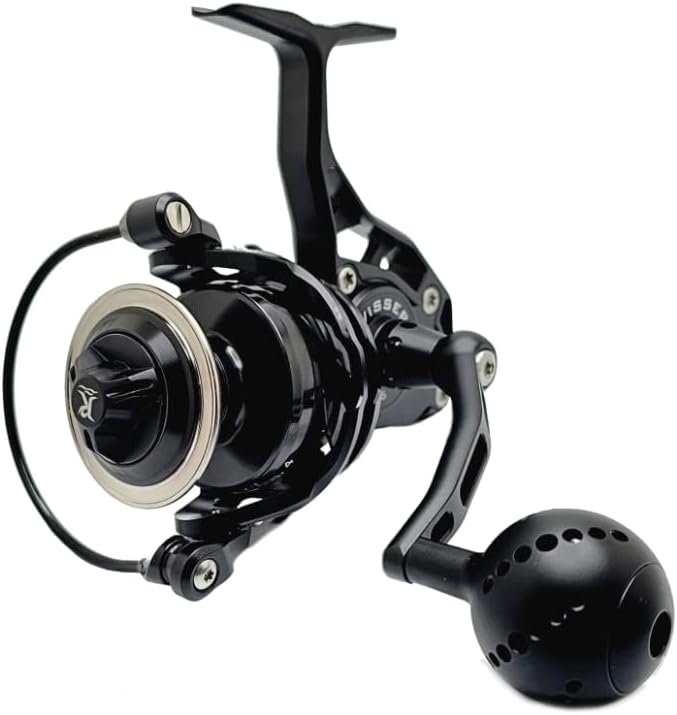 Visser 3 Spinning Reel Gray/Black, Select size