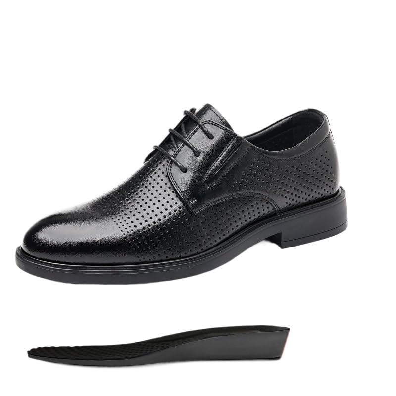 Image of Battle Men Men's 3.2 Inches Taller Height Increasing Shoes Formal Dress Shoe, Men's Elevator Casual Business