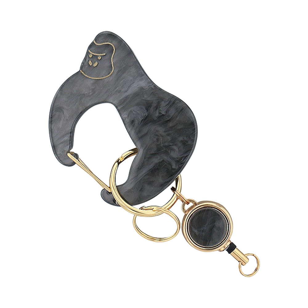 Amazon.co.jp: フラワーリング カラビナ(リール付き) ゴリラ