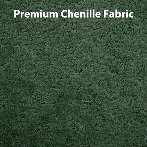 Sillón Barrel Grande Chenille Verde Menta miniatura 3