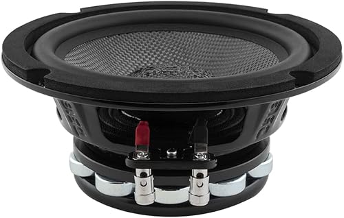 Miniatura 5 de DS18 PRO-CF6.4NR - Altavoz resistente al agua de 6.5 pulgadas, cono de fibra de carbono de bajos medios y anillos de neodimio, imán de 500 vatios y