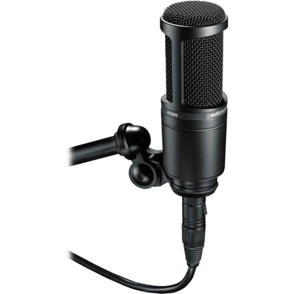 Amazon.com: Audio-Technica AT2020 Cardioid Condenser Microphone