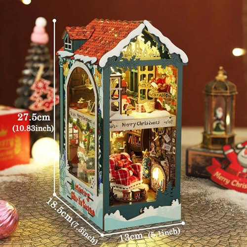 fifijoy Merry Christmas Book Nook Kit thumbnail 3
