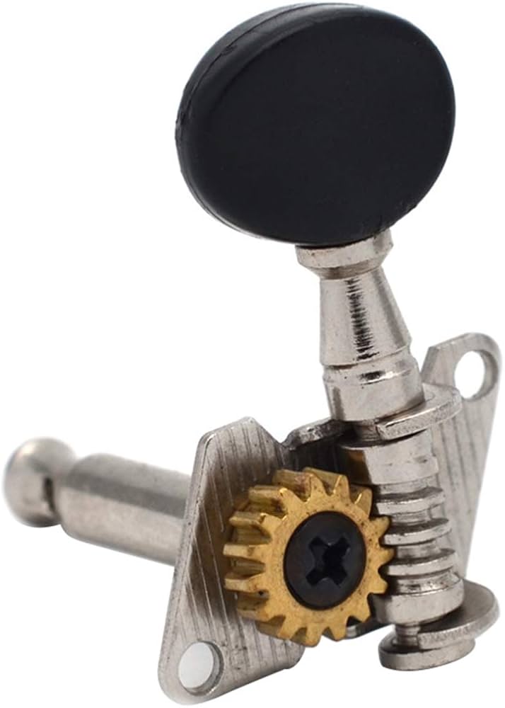 Ukulele Tuning Pegs Parts,Suits For 4 String Ukulele Soprano Tenor Uke