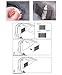 JAVOedge (2 Pack - Medium & Large NET Hook and Loop Adhesive Tape Storage Net Car Accessories Organizers, Car/Truck/RV