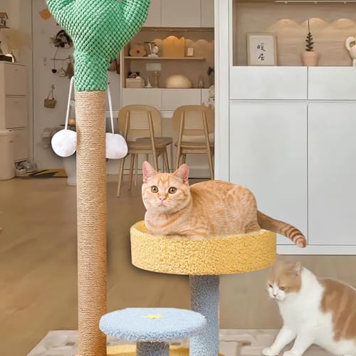 Arbre d'escalade cactus pour empêcher le chat de griffer les meubles - 6