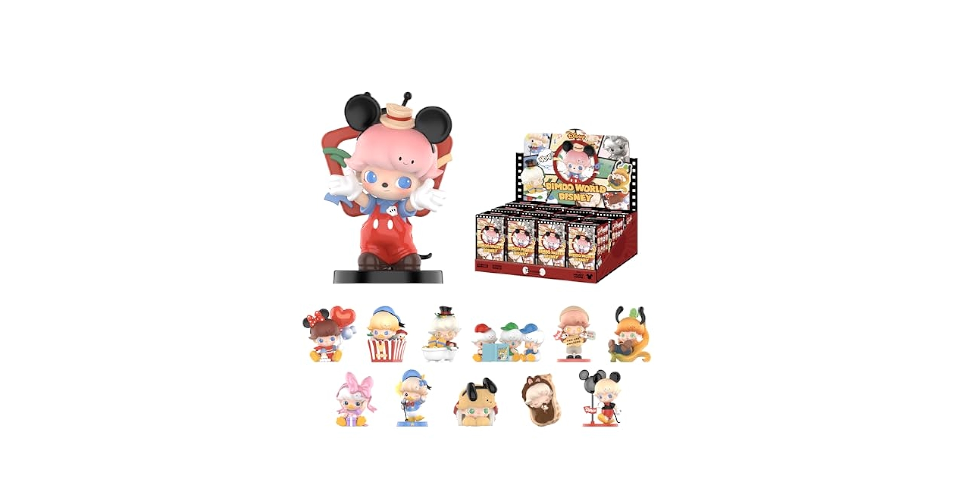 【即日発送】 DIMOO WORLD DISNEY BOX POPMART - Dimoo World x Disney Series - Vinyl Figurine Blind
