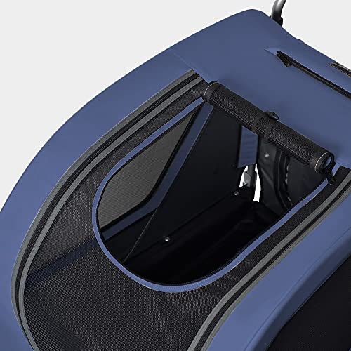 Doggyhut Original Large Fahrradanhänger & Hundebuggy 2 in 1 für Hunden bis 35kg Hundeanhänger Jogger Hundewagen mit Feststellbremse Tiggo 80405