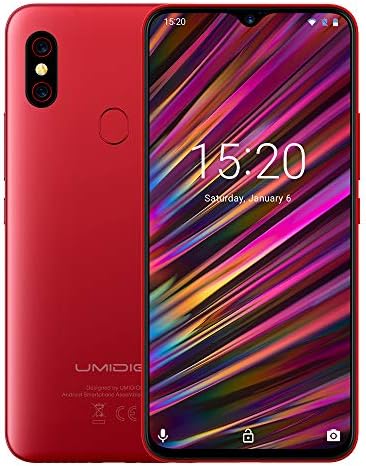 Unlocked Smartphones, UMIDIGI F1 Twin SIM 4G Finances Telephone, 6.3″ FHD+, 16MP+8MP Twin Digital camera, 128GB+4GB RAM, Android 9.0, 5150mAh Battery 18W Quick Charging