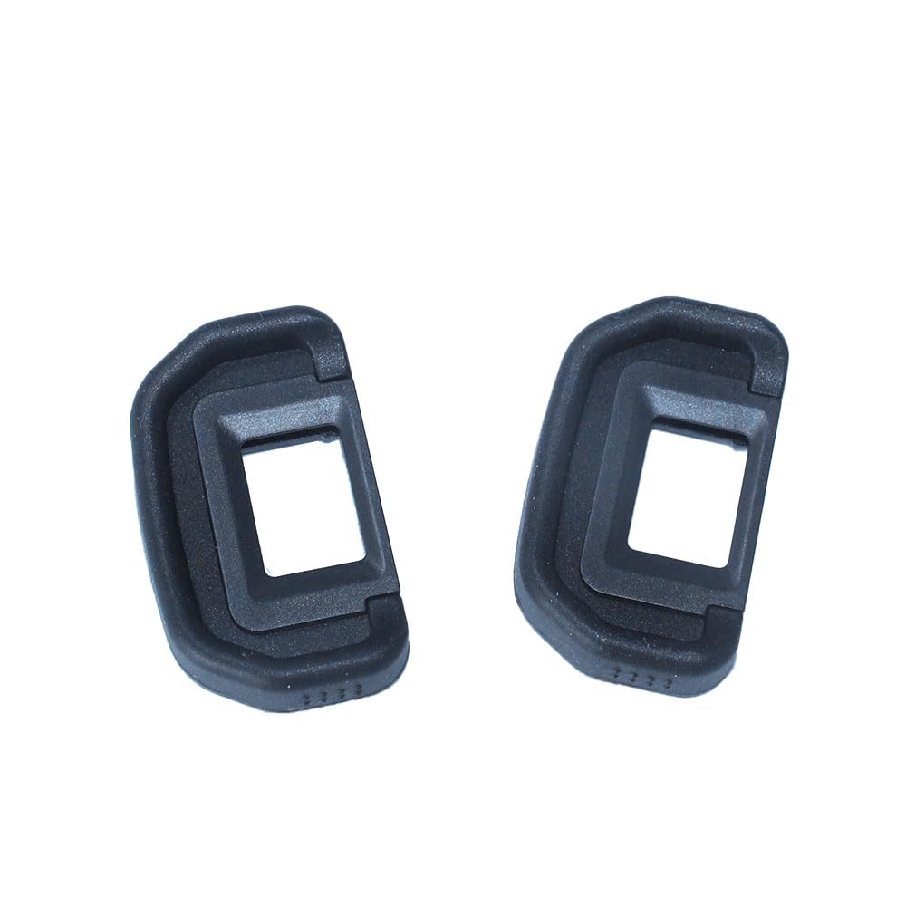 2 Pack Eyecup Soft Comfort Cover Protector Compatible with EOS 90D 80D 70D 60D 6D 6D Mark II 5D 5D Mark II 50D 40D 30D 20D 20Da 10D and More DSLR Cameras Replacement for EB Eye Cup