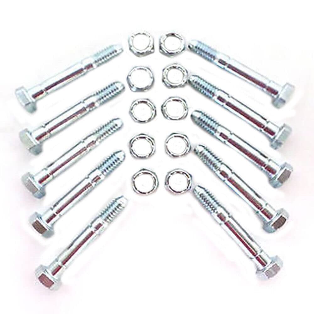 BEAR FLAG EDITION for 10 Shear Pins Fits for MTD Snow Blower 710-0890A 710-0890 910-0890A 7100890 9100890