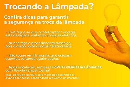 Lâmpada Halogena Ouropin G9 60W 127V Fosca